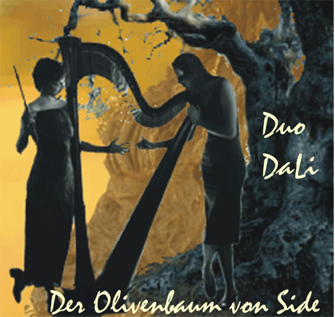 Duo Dali Flöte Harfe der Olivenbaum von Side